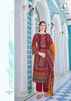Mahek E Izhaar By Alok Suits Cambric Cotton Pakistani Dress Material Wholesale Online